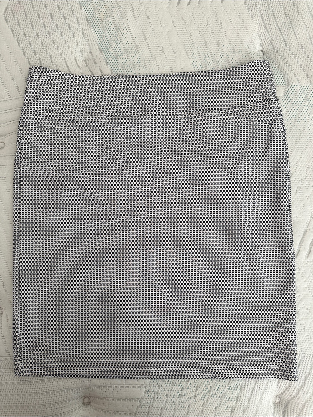 TAG Navy and White Short Skirt size 11 (medium)